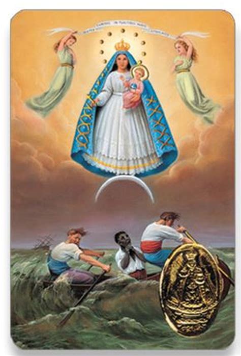 Holy Card Of Oracion A Nuestra Senora De La Caridad Del Cobre Spanish Fc Ziegler Company