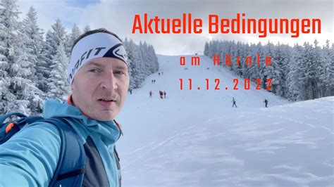 Skitour Aktuelle Schneelage Bedingungen am Hörnle Bad Kohlgrub