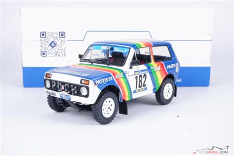 Model Lada Niva Rally Paris Dakar 1984 1 18 Solido Tibormodel