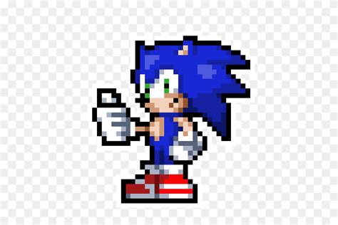 Modern Sonic Sprite Pixel Art Maker Sonic Sprite Png Stunning Free Images