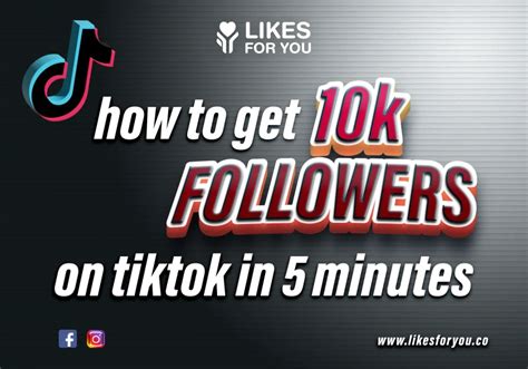 How To Get K Followers On Tiktok In Minutes Complete Guide