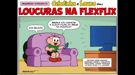 Cebolinha Louco Em Loucuras Na Flexflix Gibis Do Rapha Youtube