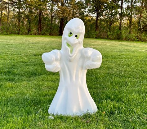 Sale Vintage Halloween Ghost Blow Mold Empire Halloween Light Up