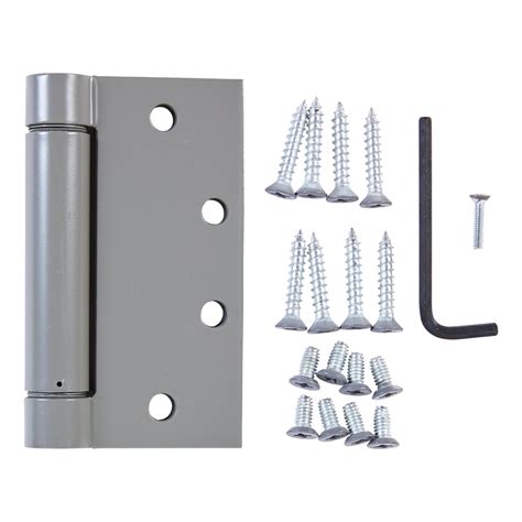 National Hardware 45 In H Gray Radius Exterior Barrel Door Hinge At