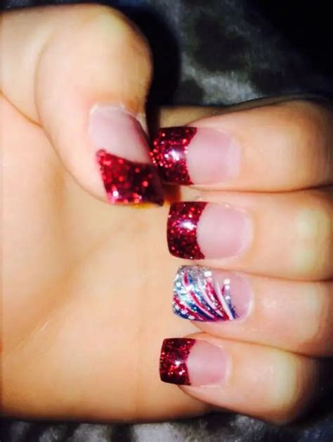 35 Patriotic Nail Designs To Show Off Your Red White And Blue Patriotic Nails Design