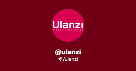 @ulanzi_official | Instagram, Facebook, TikTok | Linktree
