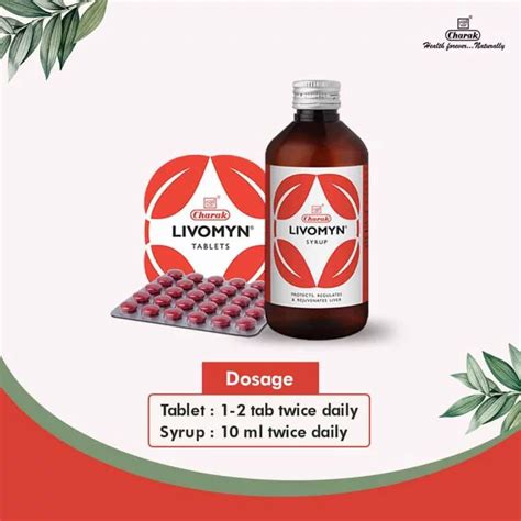 Buy Livomyn Ayurvedic Syrup For Liver Online at Best Price | Charak Pharma