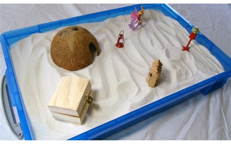 Medium Plastic Sand Tray With Lid Sand Tray Therapy