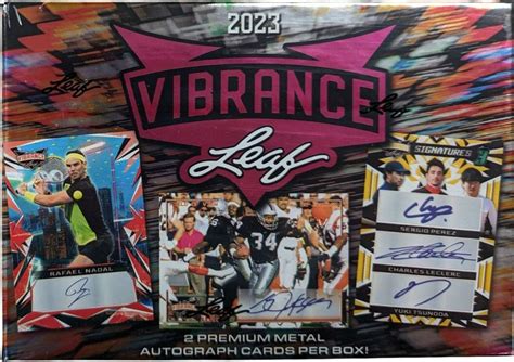 2023 Leaf Vibrance Multi Sport Box 2 Cards For Sale Online EBay