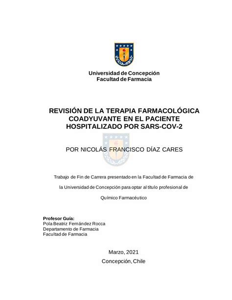 PDF REVISIÓN DE LA TERAPIA FARMACOLÓGICA COADYUVANTE EN PDFSLIDE NET