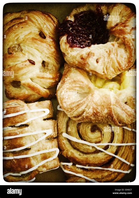 Danish Pastries Stock Photo Alamy