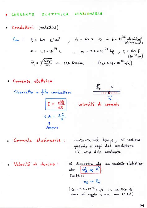 3 FIS2 Correnti 54 61 Corso Di Fisica 2 Unipr Aa 2019 2020 Quando