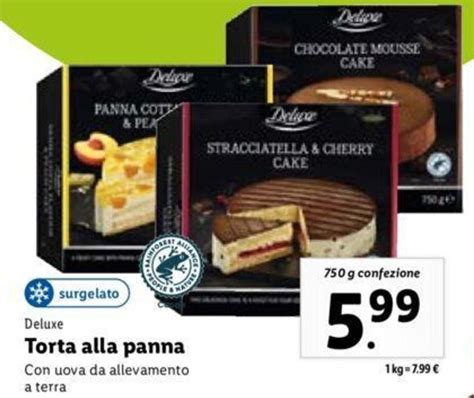 Deluxe Torta Alla Panna Con Uova Da Allevamento A Terra 750 G