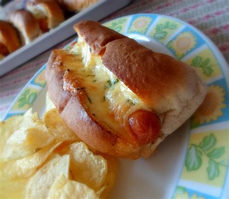 The English Kitchen: Cheese Topped Frankfurters