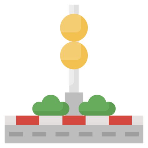 Traffic Signal Surang Flat Icon