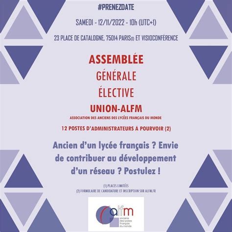 Assemblée Générale Union ALFM