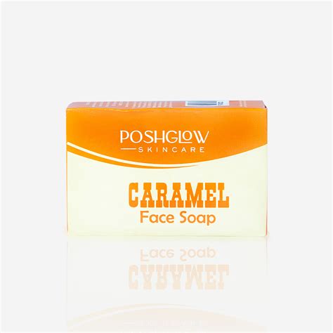 Caramel Face Soap Poshglow Skincare