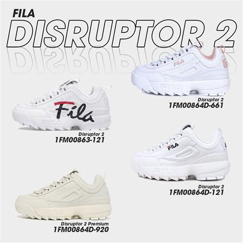 Fila Collection ฟีล่า รองเท้าผ้าใบ รองเท้าแฟชั่น Ux Disruptor 2 Script