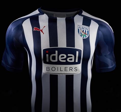 West Bromwich Albion 2019/20 PUMA Home Kit - FOOTBALL FASHION