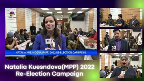 Natalia Kusendova Mpp Re Election Campaign Tag Tv Multicultural