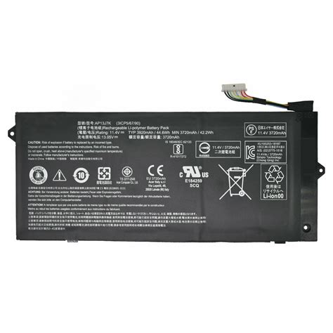 Acer AP13J7K Chromebook C740 C740-C5U9 battery UBBattery Replacement ...