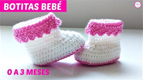 BOTITAS A CROCHET PARA BEBÉS PASO A PASO YouTube