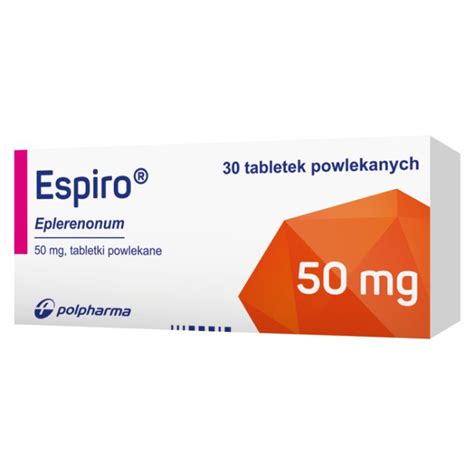 Espiro 50 mg, 30 tabletek powlekanych - Leki na receptę - Allecco.pl