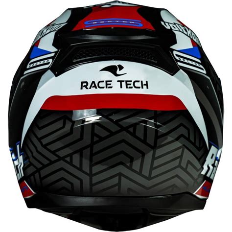 Capacete Preto E Branco - Capacete Race Tech Sector Volkton - Preto/Branco - Grid Motors