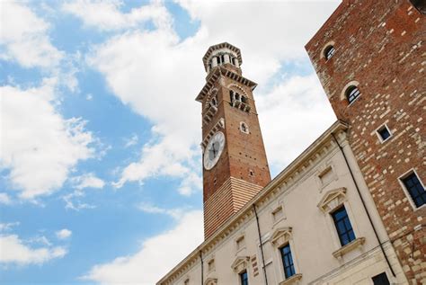 Premium Photo | Lamberti tower in verona italy