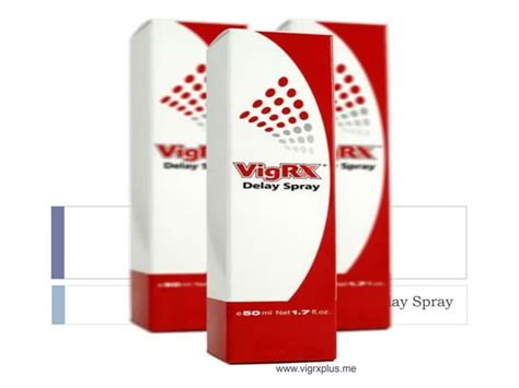 Vigrx Delay Spray