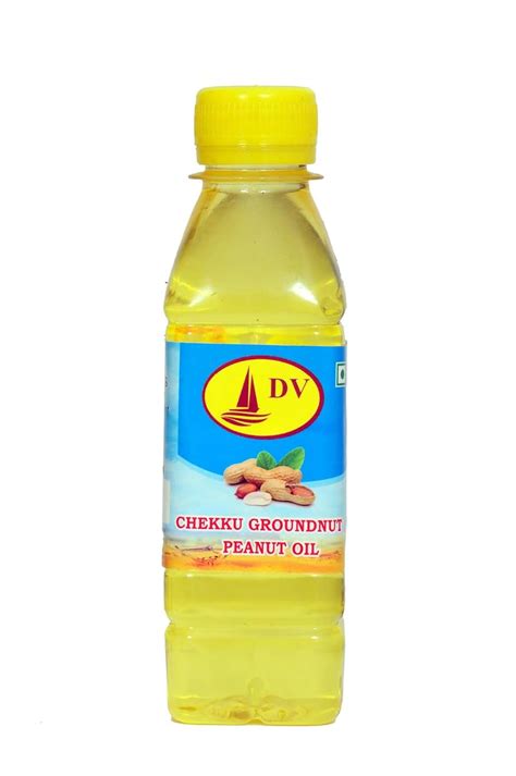 DV CHEKKU GROUNDNUT OIL 200 Ml Pure Healthy Edible Oil For Cooking