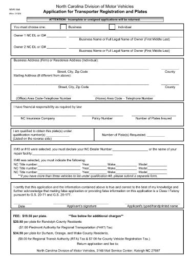 North Carolina Forms Formize Form Catalog