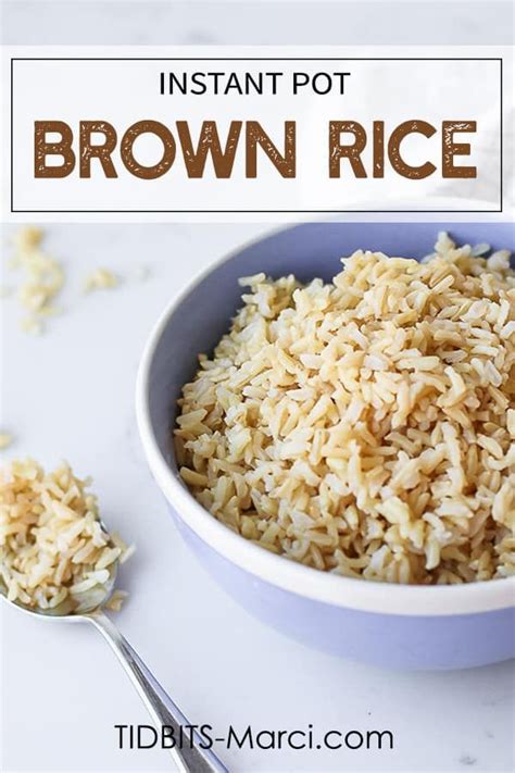 Instant Pot Perfect Brown Rice Recipe Healthy Instant Pot Recipes Easy Rice Recipes