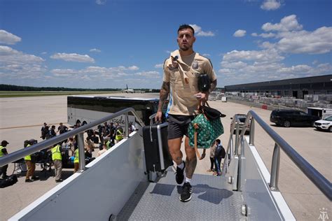 La Selecci N Argentina Arriba A Atlanta Preparativos Para La Copa