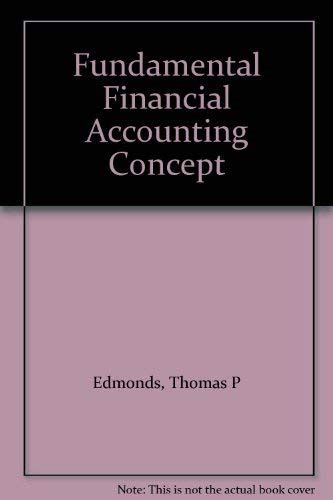 Buy Fundamental Financial Accounting Concepts Book Online At Low Prices