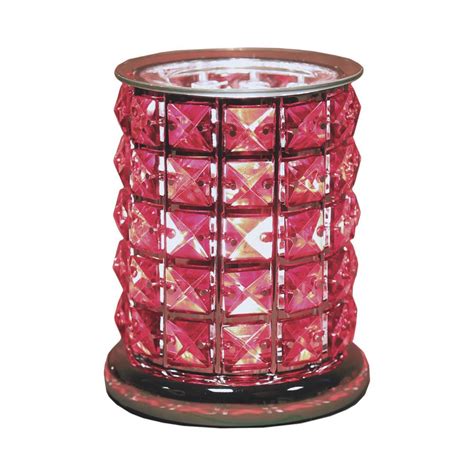 Aroma Red Crystal Touch Electric Wax Melt Warmer Ar1415 Candle Emporium