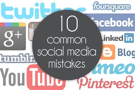 10 Common Social Media Mistakes And How To Avoid Them Talented Ladies Club