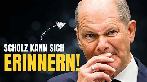 EILMELDUNG Neues Dokument Belastet Scholz In Cum Ex Skandal YouTube