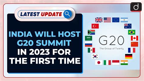 India Will Host G20 Summit In 2023 For The First Time Joins Troika