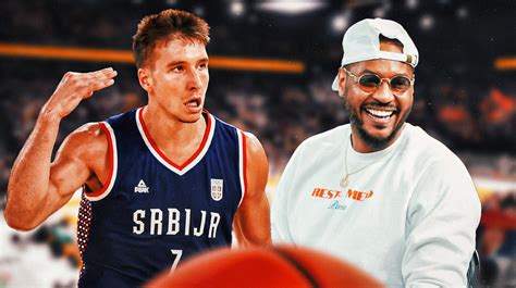 Carmelo Anthony clears up Bogdan Bogdanovic USA vs. Serbia moment