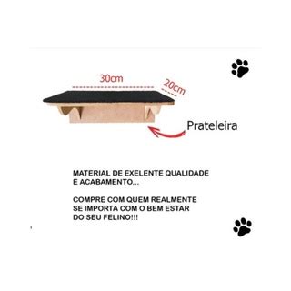 Prateleira Para Gato Maine Coon Grande MDF Natural Shopee Brasil