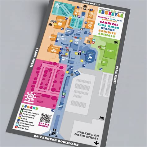 Riverside County Fairgrounds Map Illustration – Keir DuBois