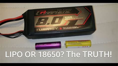 Lipo Or 18650 Battery Video 02 Youtube