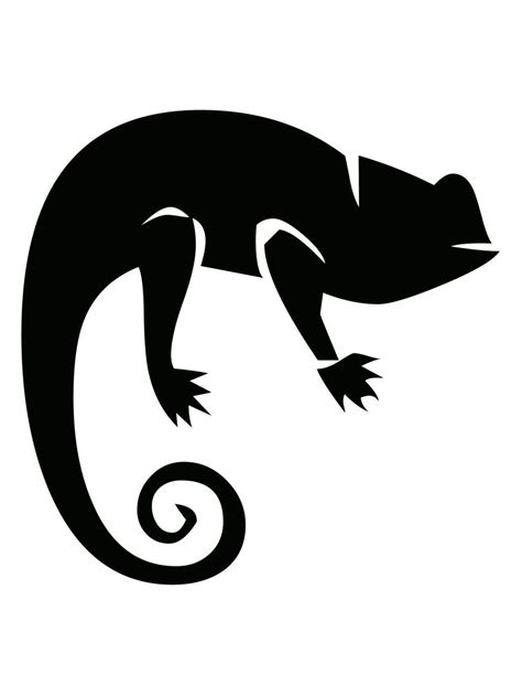 Free Printable Chameleon Stencils And Templates