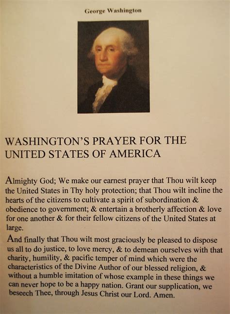 General George Washington Praying