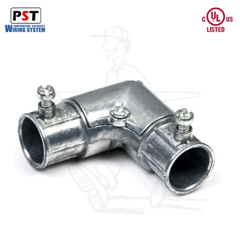 Galvanized Zinc Emt Capped Corner Couplings Emt Pipe To Emt Pipe