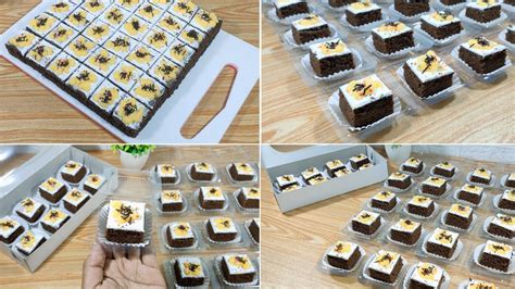 Banjir Orderan Resep Cake Potong Untuk Ide Jualan Youtube