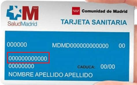 Cual Es El Numero De La Seguridad Social En La Tarjeta Sanitaria