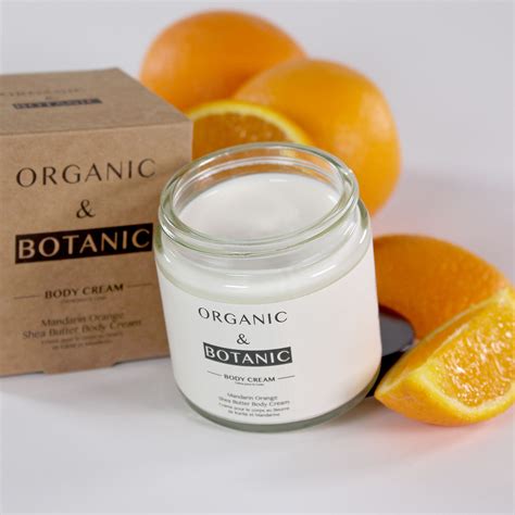 Organic And Botanic Mandarin Orange Shea Butter Body Cream 100 Ml Shop