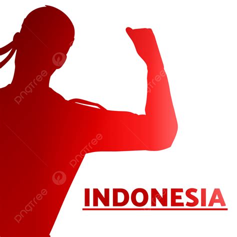 Pejuang Indonesia Hari Kemerdekaan Siluet Merah Png Dibujos Indonesia Pahlawan Pejuang Png Y